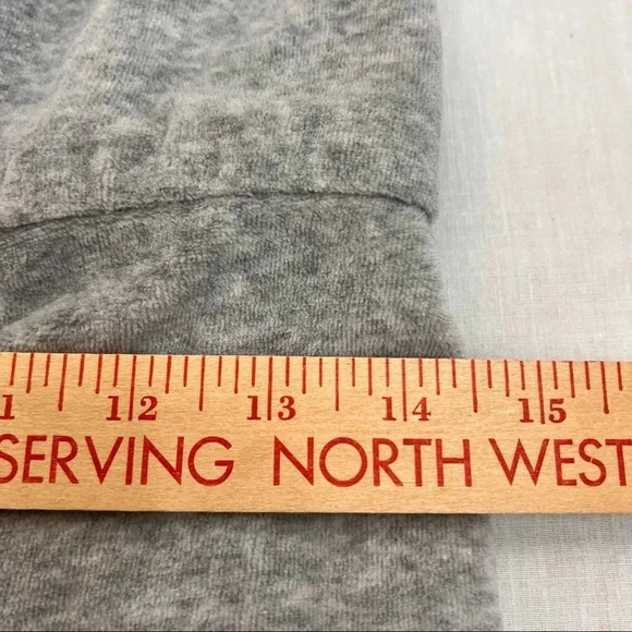 Daily Practice by Anthropologie Off-The-Shoulder Velvet Gray Mini Dress Size S - Picture 8 of 12